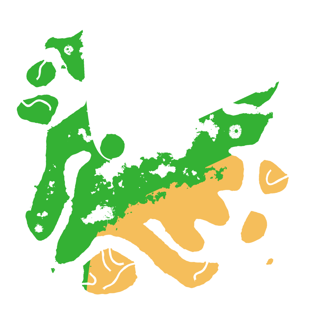 Biome Rust Map: Procedural Map, Size: 3500, Seed: 4787917