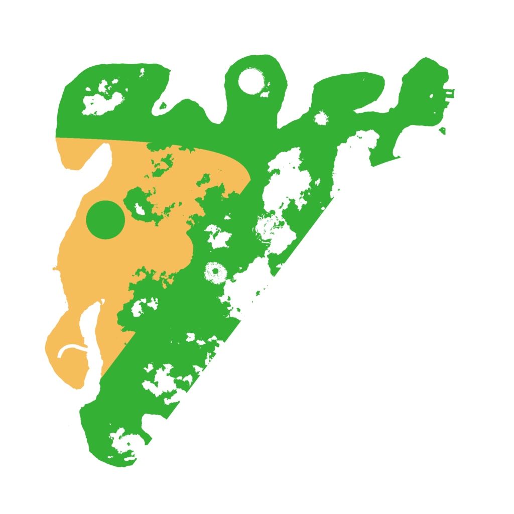 Biome Rust Map: Procedural Map, Size: 3500, Seed: 3691641