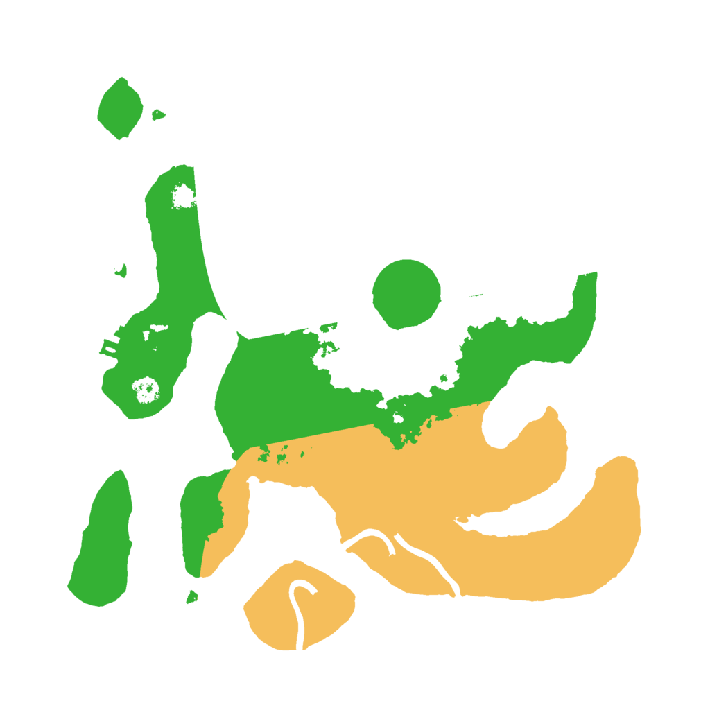 Biome Rust Map: Procedural Map, Size: 2800, Seed: 648984