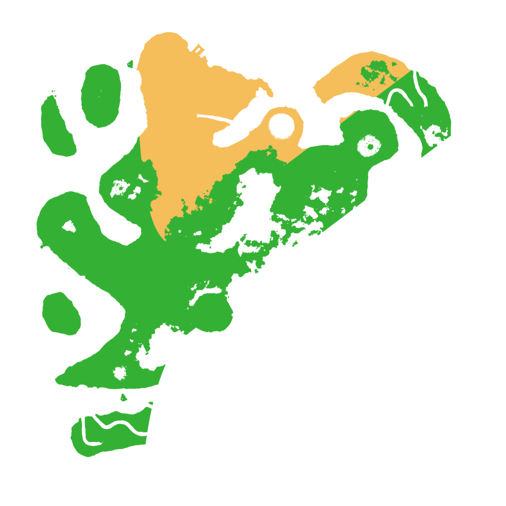 Biome Rust Map: Procedural Map, Size: 3500, Seed: 3759365