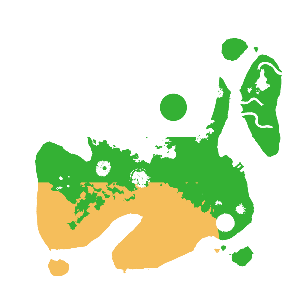 Biome Rust Map: Procedural Map, Size: 3000, Seed: 1775831