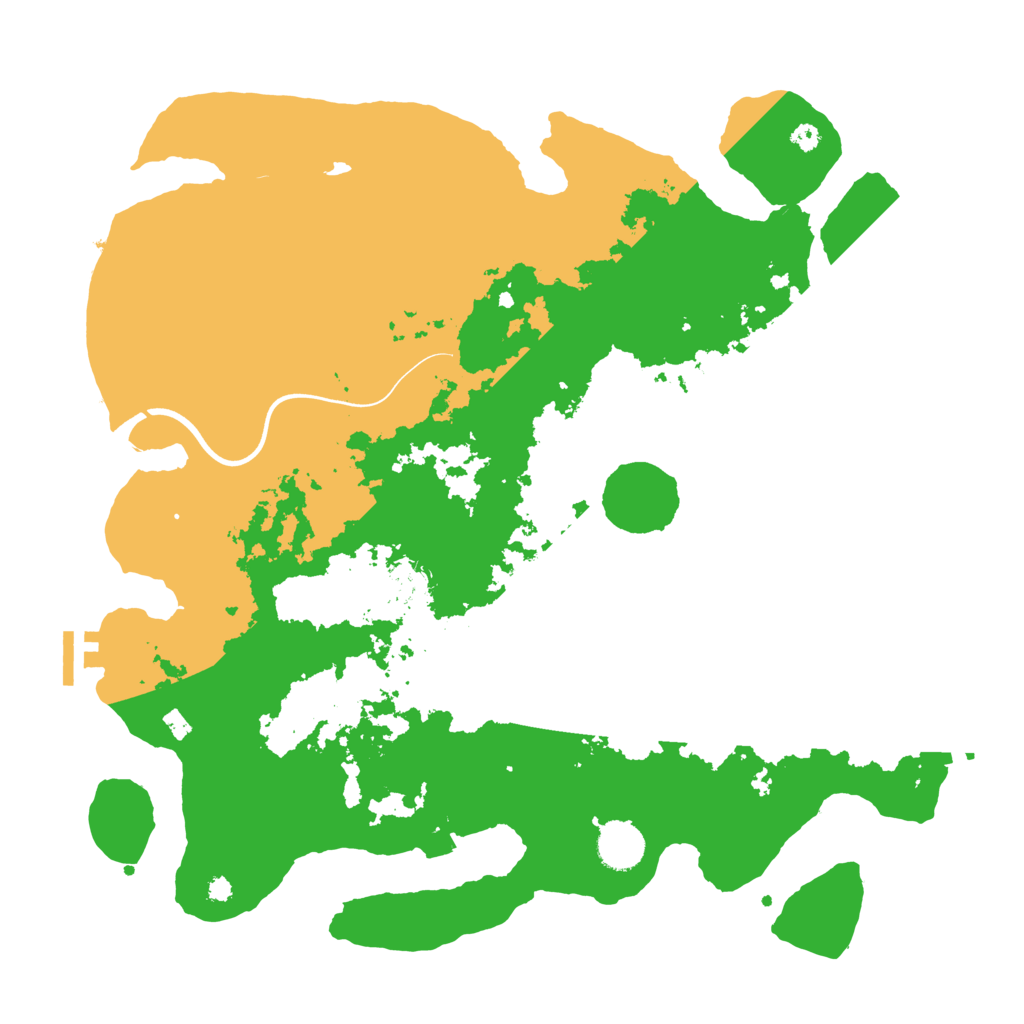 Biome Rust Map: Procedural Map, Size: 3800, Seed: 4820300