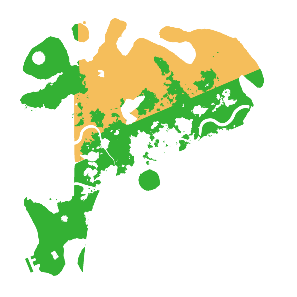 Biome Rust Map: Procedural Map, Size: 4000, Seed: 229017
