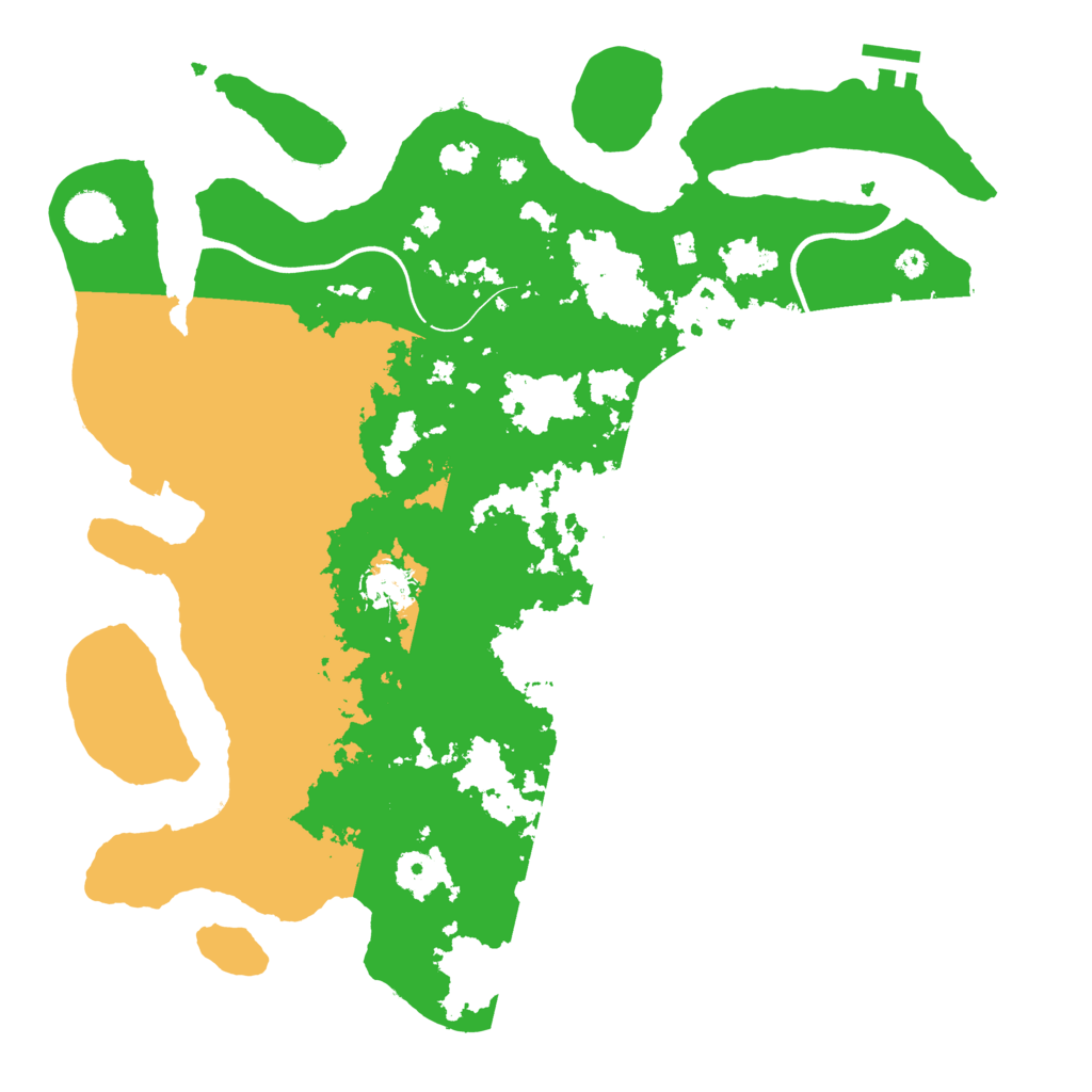 Biome Rust Map: Procedural Map, Size: 3800, Seed: 3131770