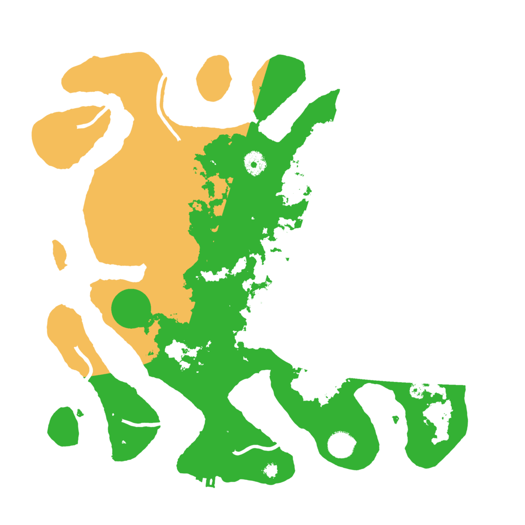 Biome Rust Map: Procedural Map, Size: 3500, Seed: 1534381