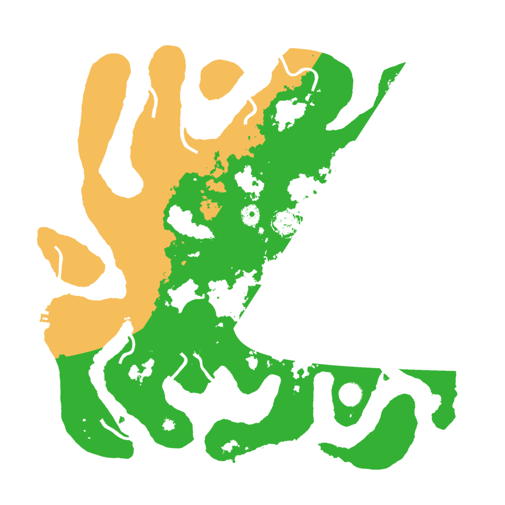 Biome Rust Map: Procedural Map, Size: 3800, Seed: 5202292