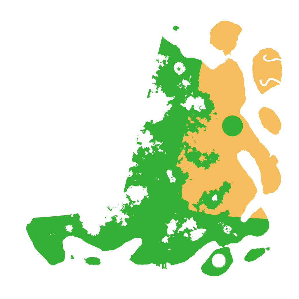 Biome Rust Map: Procedural Map, Size: 3800, Seed: 5566137