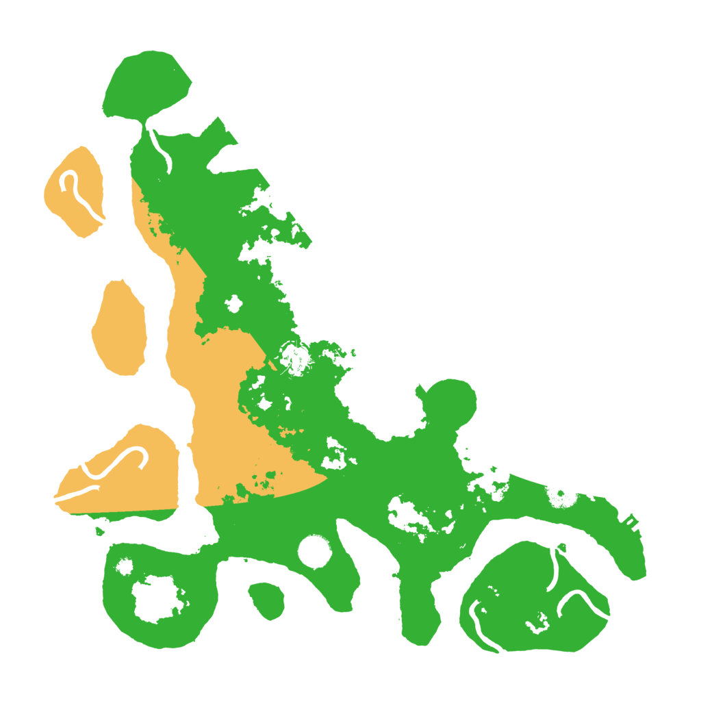 Biome Rust Map: Procedural Map, Size: 3800, Seed: 3403408