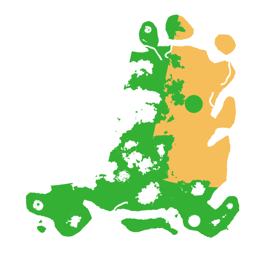 Biome Rust Map: Procedural Map, Size: 3800, Seed: 6217972