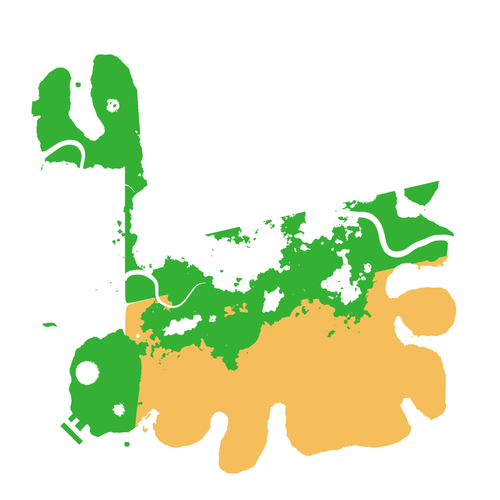 Biome Rust Map: Procedural Map, Size: 3800, Seed: 6427737