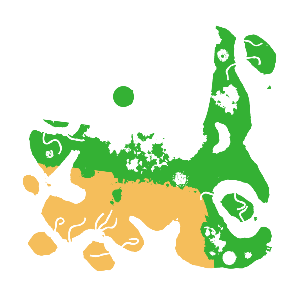 Biome Rust Map: Procedural Map, Size: 3800, Seed: 3554828