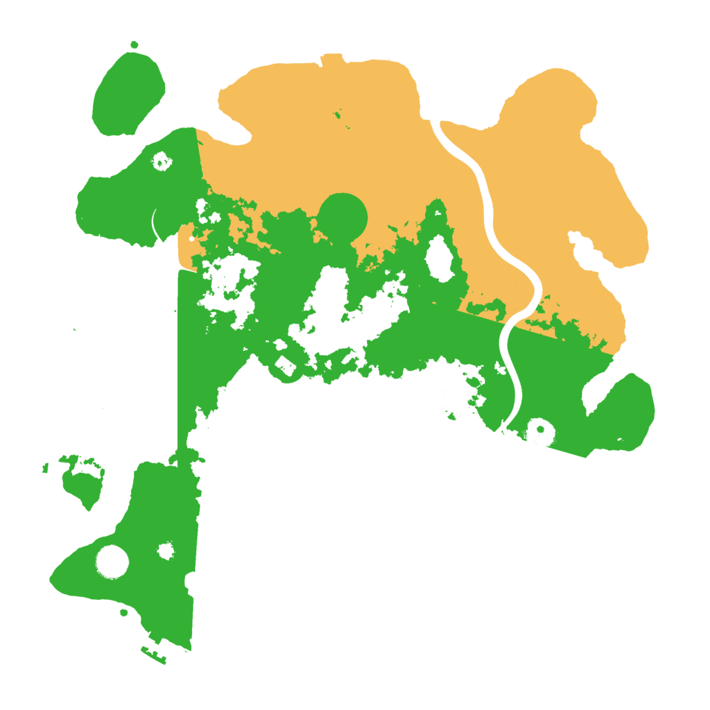 Biome Rust Map: Procedural Map, Size: 3800, Seed: 2227013