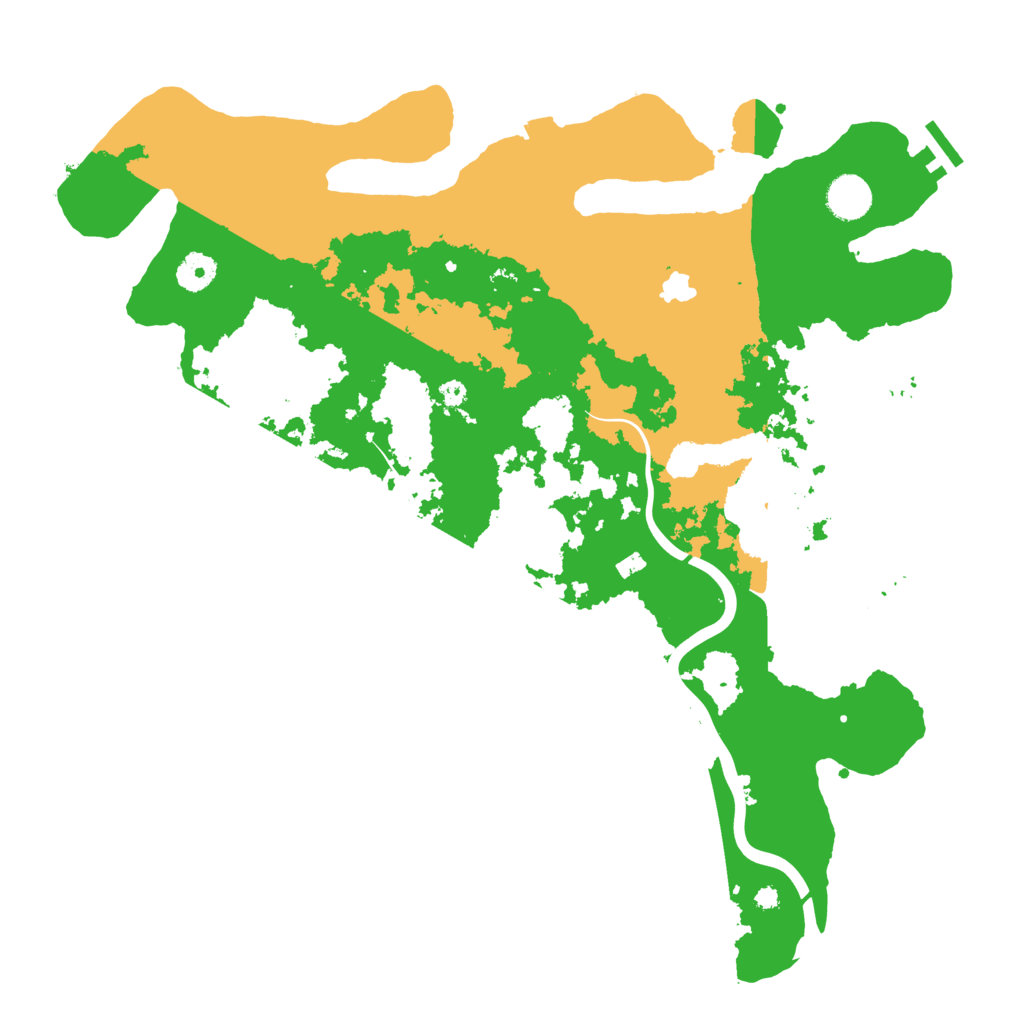 Biome Rust Map: Procedural Map, Size: 4000, Seed: 495206