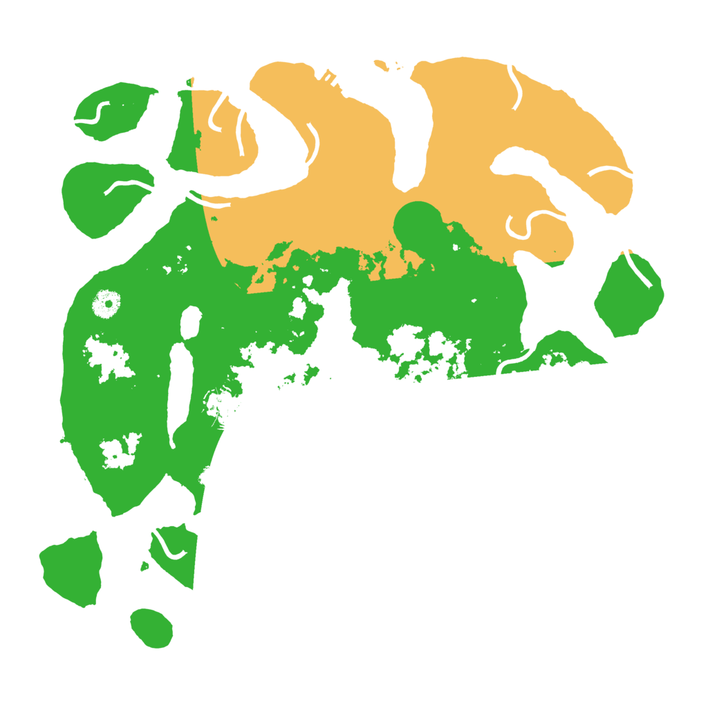 Biome Rust Map: Procedural Map, Size: 3800, Seed: 1731694