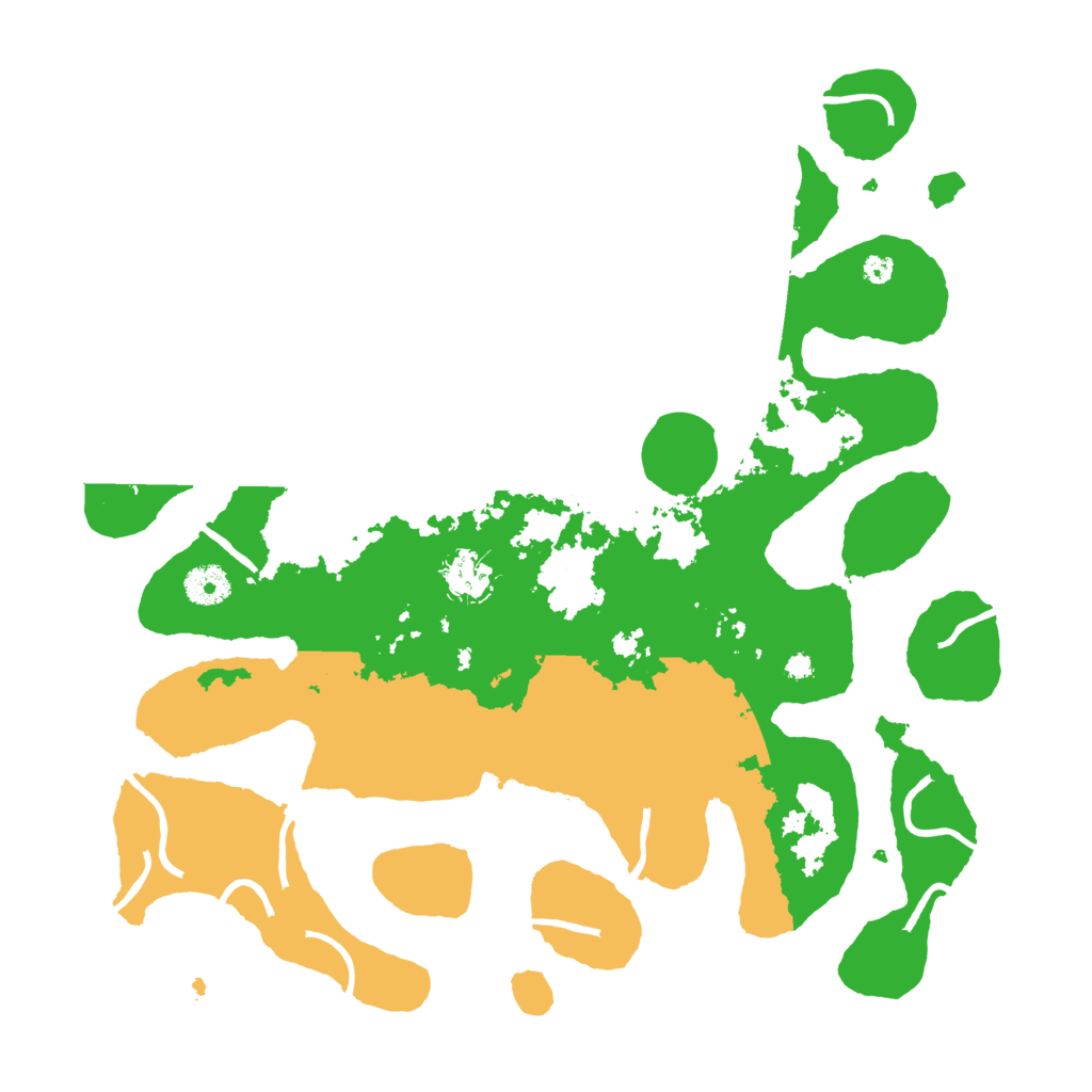 Biome Rust Map: Procedural Map, Size: 3800, Seed: 2414356