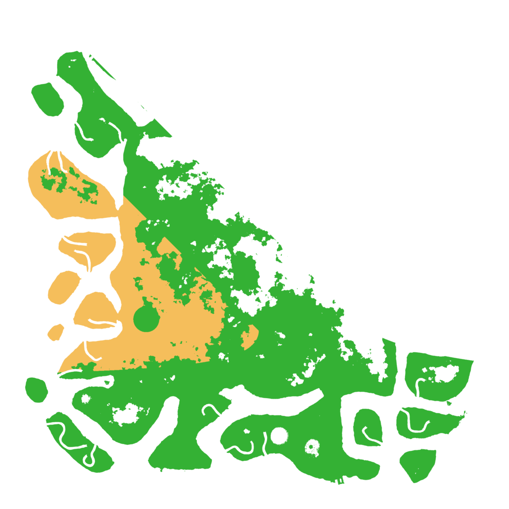 Biome Rust Map: Procedural Map, Size: 5200, Seed: 5657