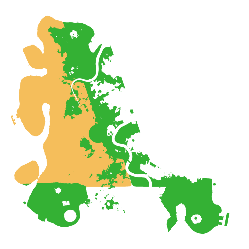 Biome Rust Map: Procedural Map, Size: 3800, Seed: 3093903