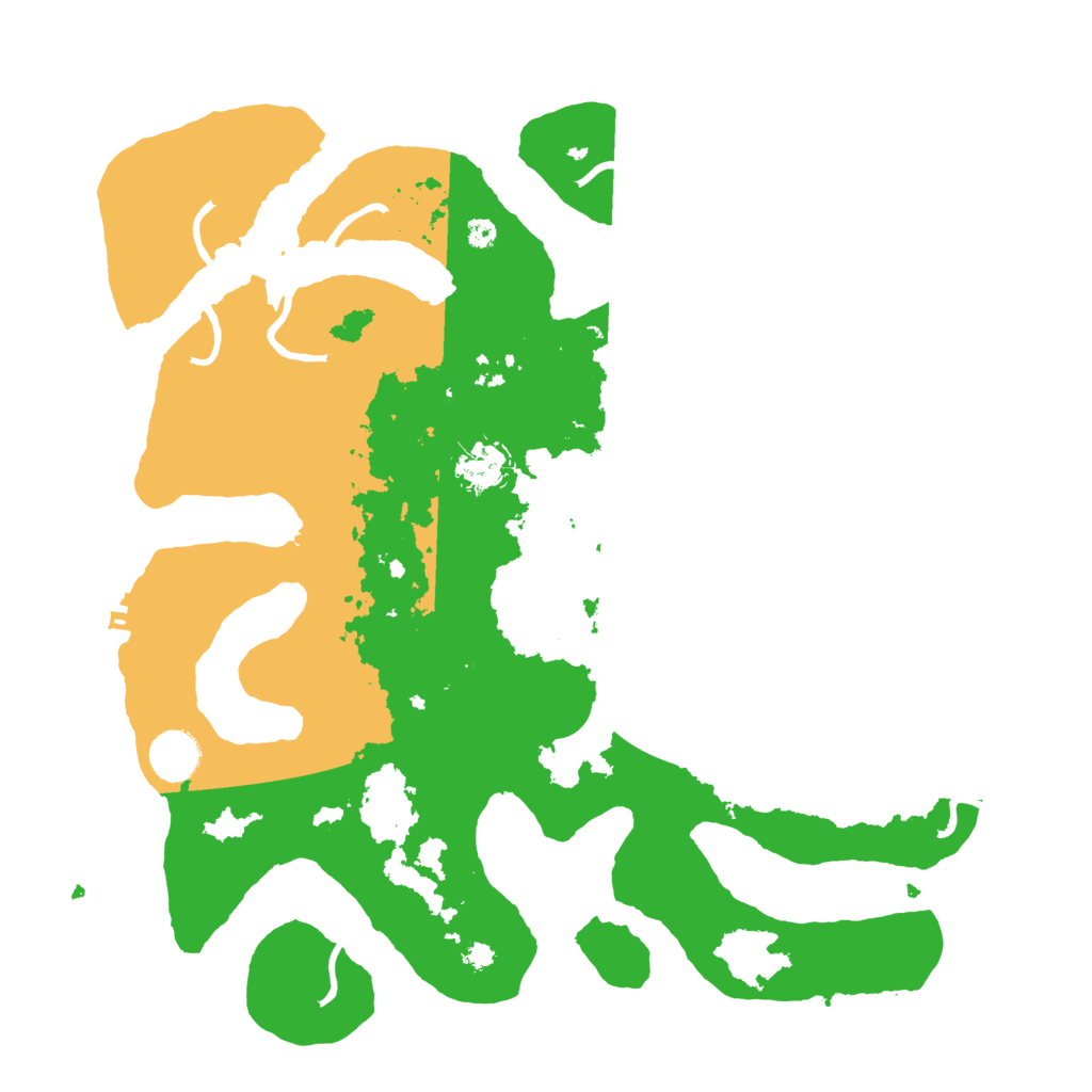 Biome Rust Map: Procedural Map, Size: 3800, Seed: 3042725