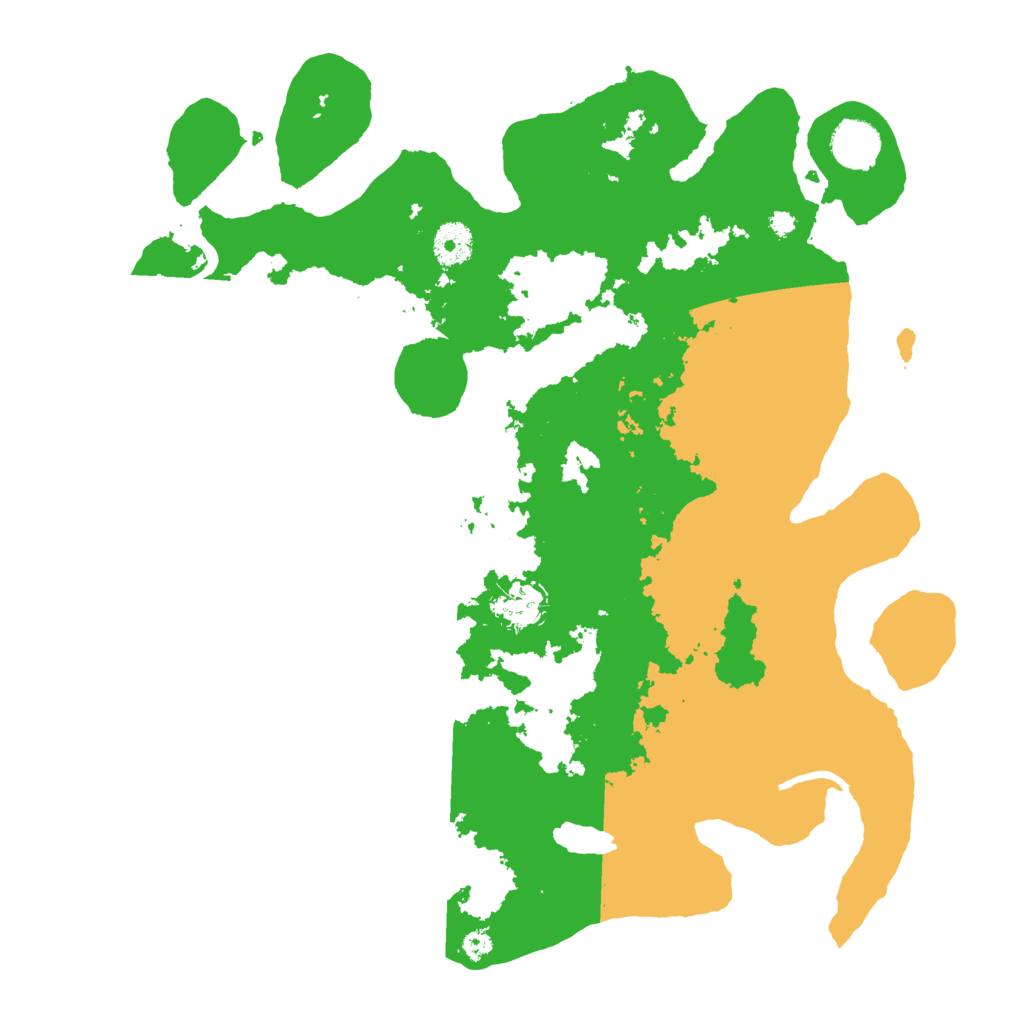 Biome Rust Map: Procedural Map, Size: 3700, Seed: 2127451