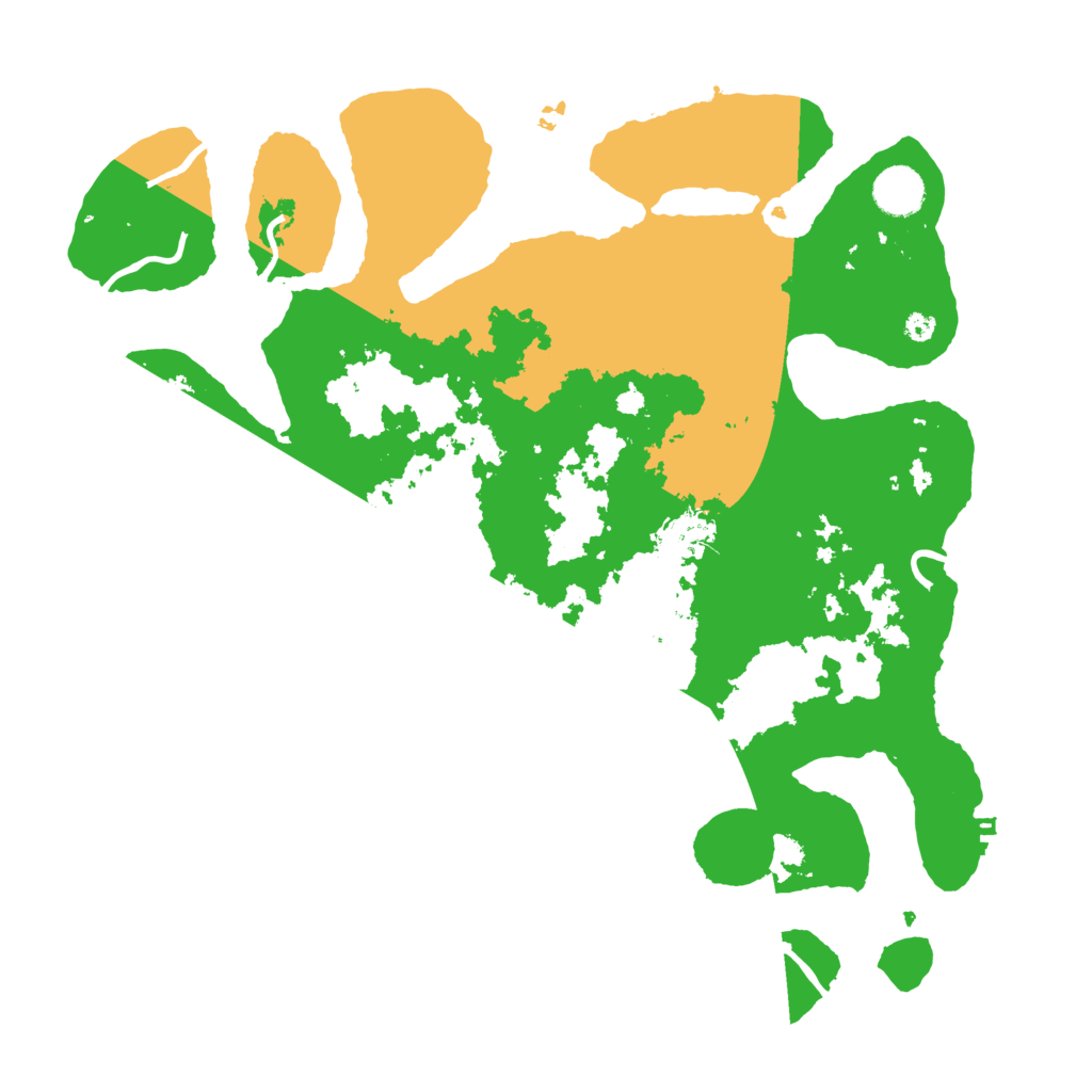 Biome Rust Map: Procedural Map, Size: 3800, Seed: 4202718