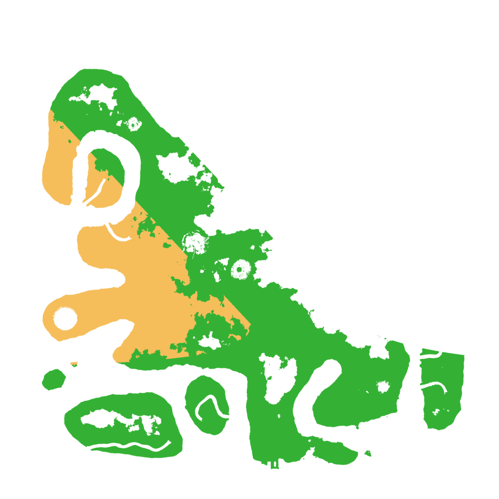 Biome Rust Map: Procedural Map, Size: 3800, Seed: 3920811