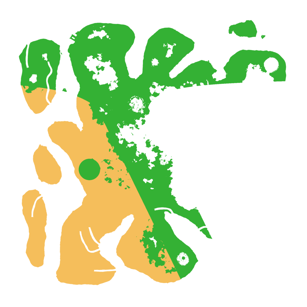 Biome Rust Map: Procedural Map, Size: 3800, Seed: 3441625