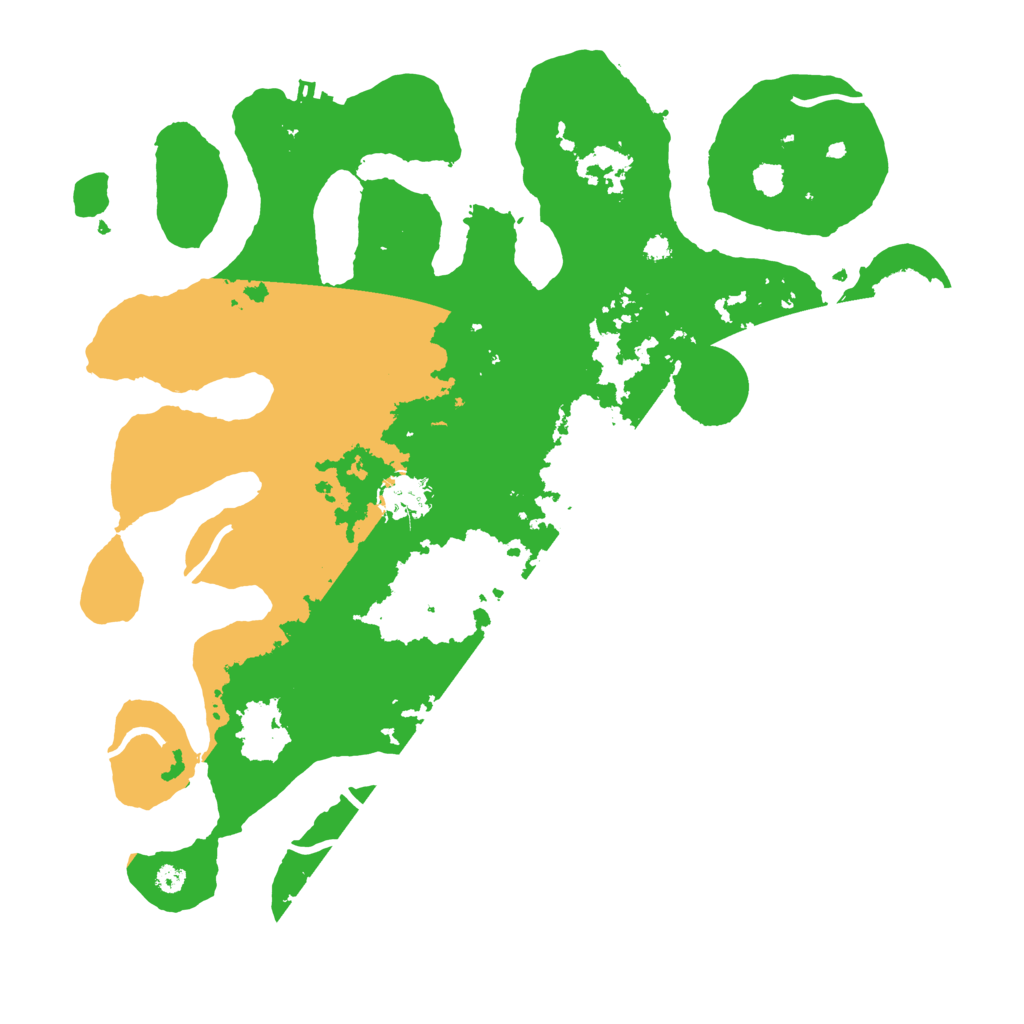 Biome Rust Map: Procedural Map, Size: 3700, Seed: 1513391