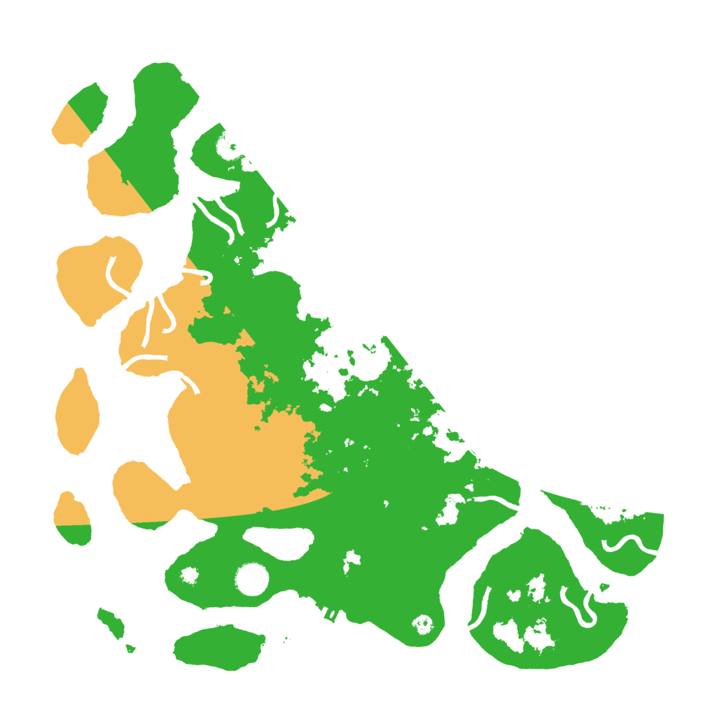 Biome Rust Map: Procedural Map, Size: 3800, Seed: 1389169