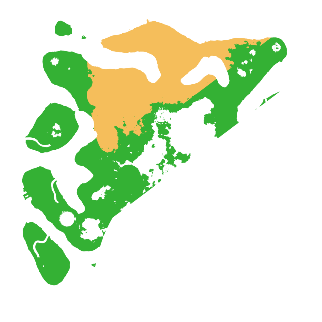 Biome Rust Map: Procedural Map, Size: 3800, Seed: 4294548