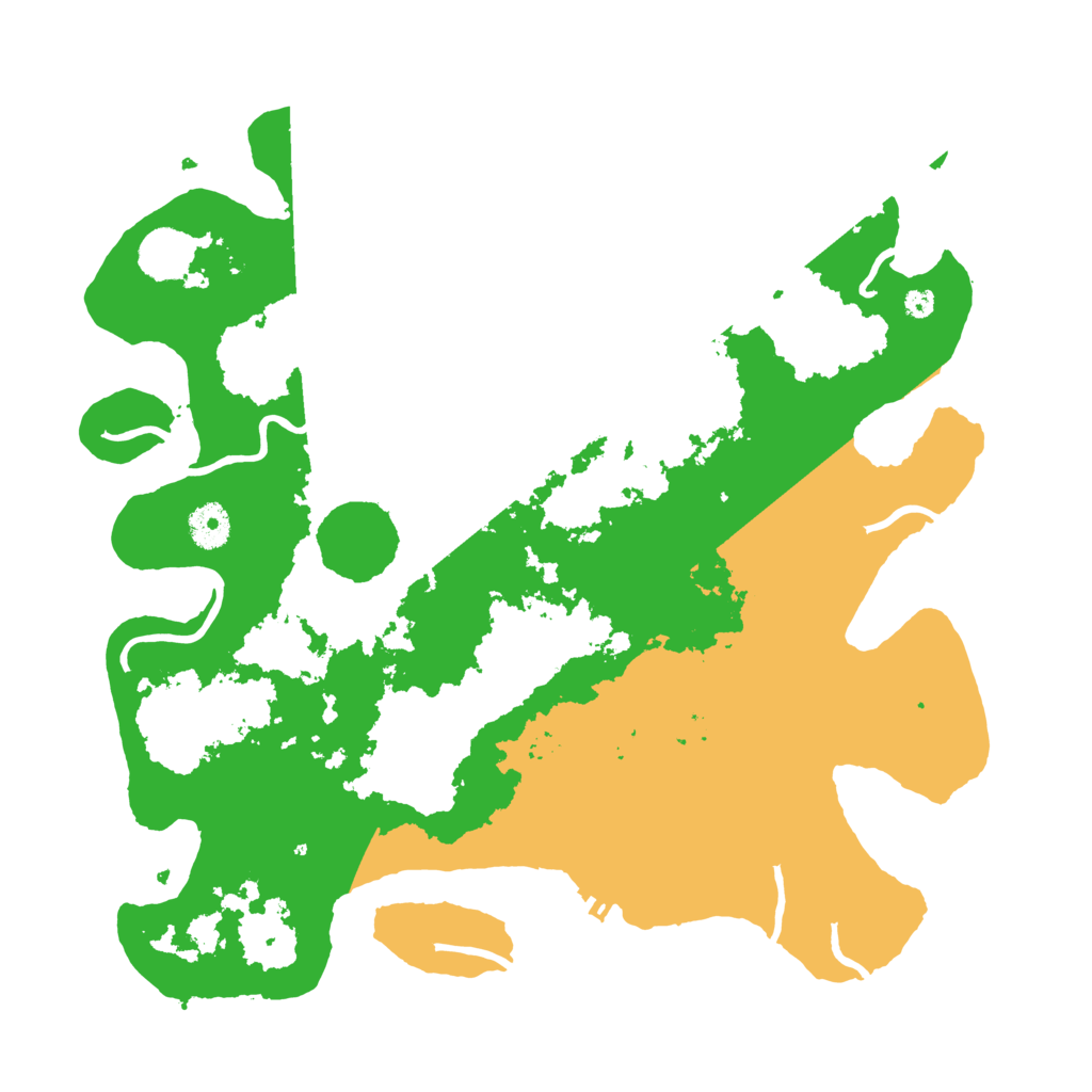 Biome Rust Map: Procedural Map, Size: 3800, Seed: 216136