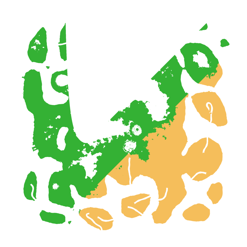 Biome Rust Map: Procedural Map, Size: 3700, Seed: 693602
