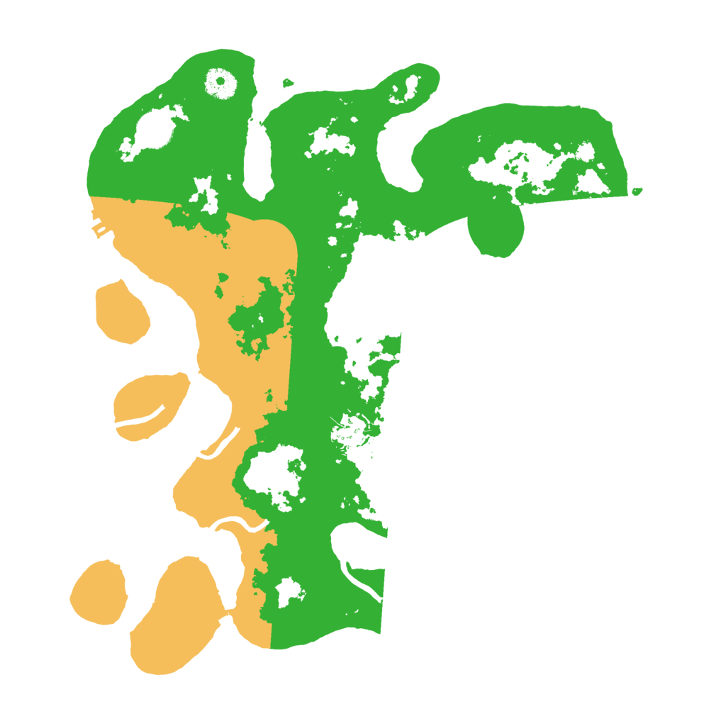 Biome Rust Map: Procedural Map, Size: 3500, Seed: 1692682