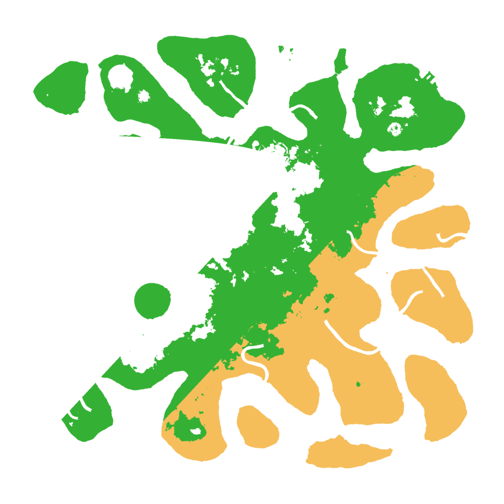 Biome Rust Map: Procedural Map, Size: 3800, Seed: 3032905