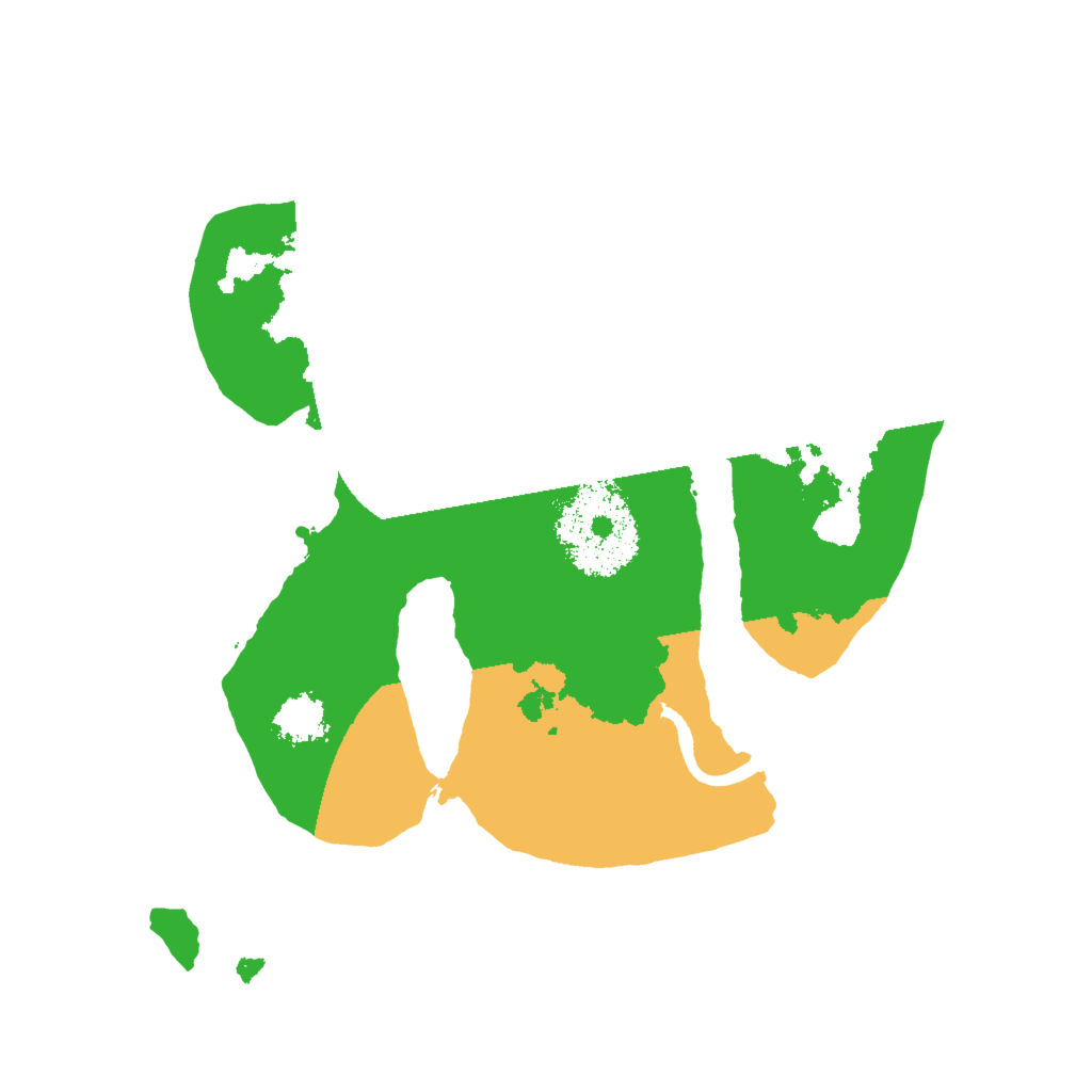 Biome Rust Map: Procedural Map, Size: 2000, Seed: 797623150