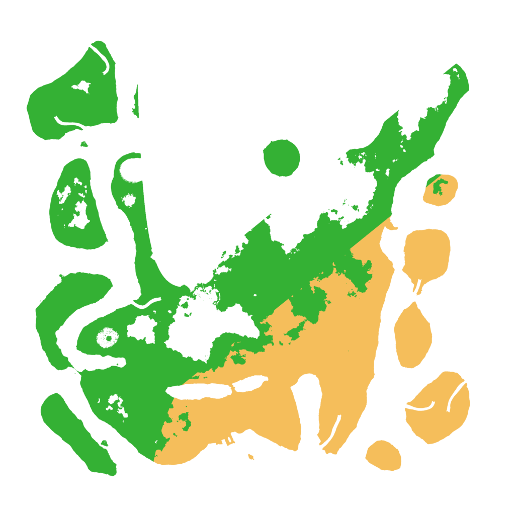 Biome Rust Map: Procedural Map, Size: 3800, Seed: 6266071