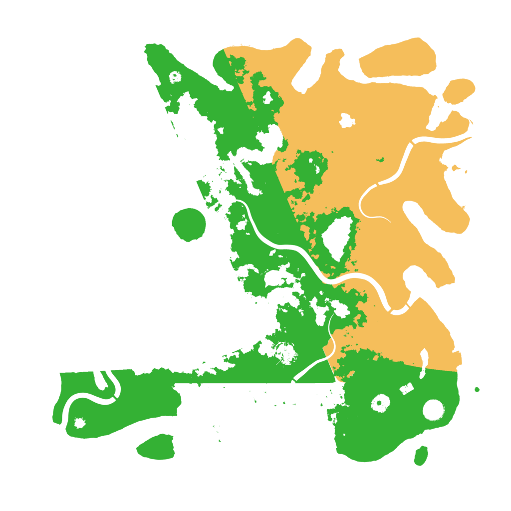 Biome Rust Map: Procedural Map, Size: 4250, Seed: 1141923613