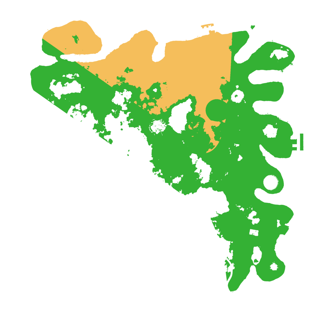 Biome Rust Map: Procedural Map, Size: 3800, Seed: 2434859
