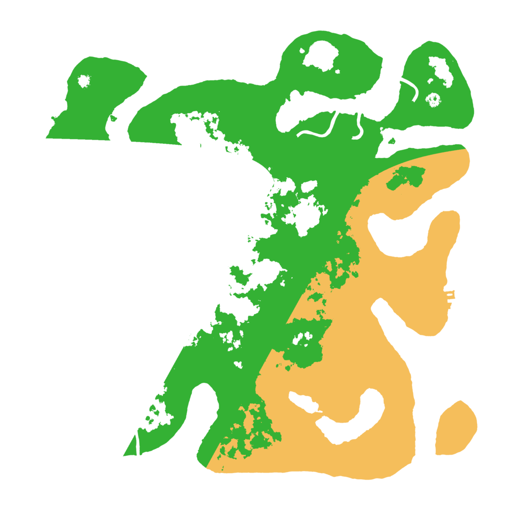 Biome Rust Map: Procedural Map, Size: 3800, Seed: 4197096