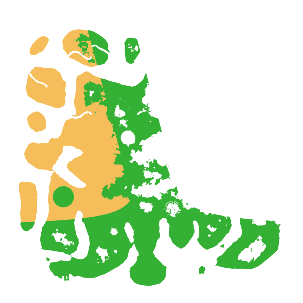 Biome Rust Map: Procedural Map, Size: 3800, Seed: 5149327