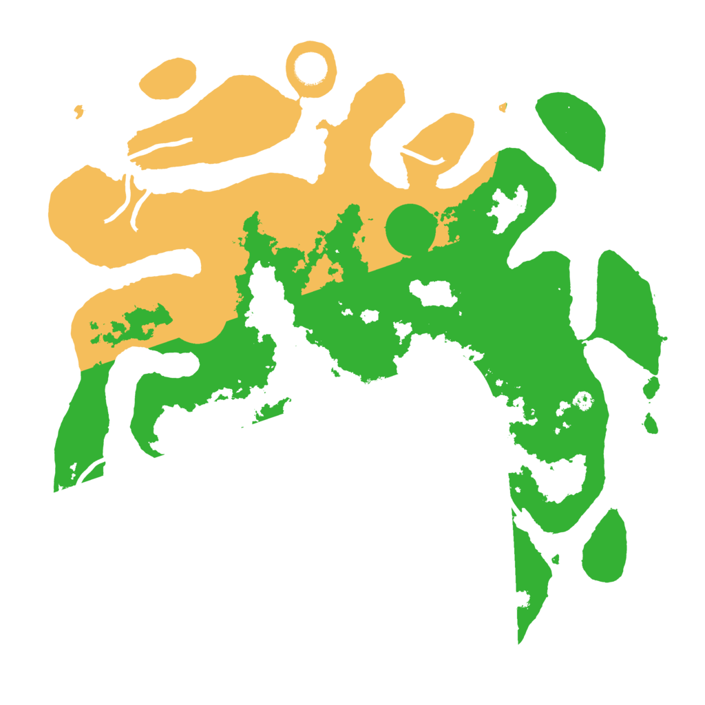 Biome Rust Map: Procedural Map, Size: 3800, Seed: 218306