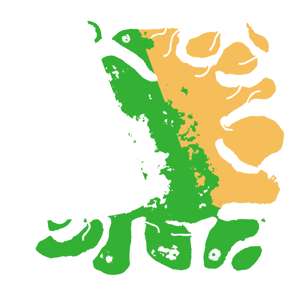 Biome Rust Map: Procedural Map, Size: 3800, Seed: 1859334