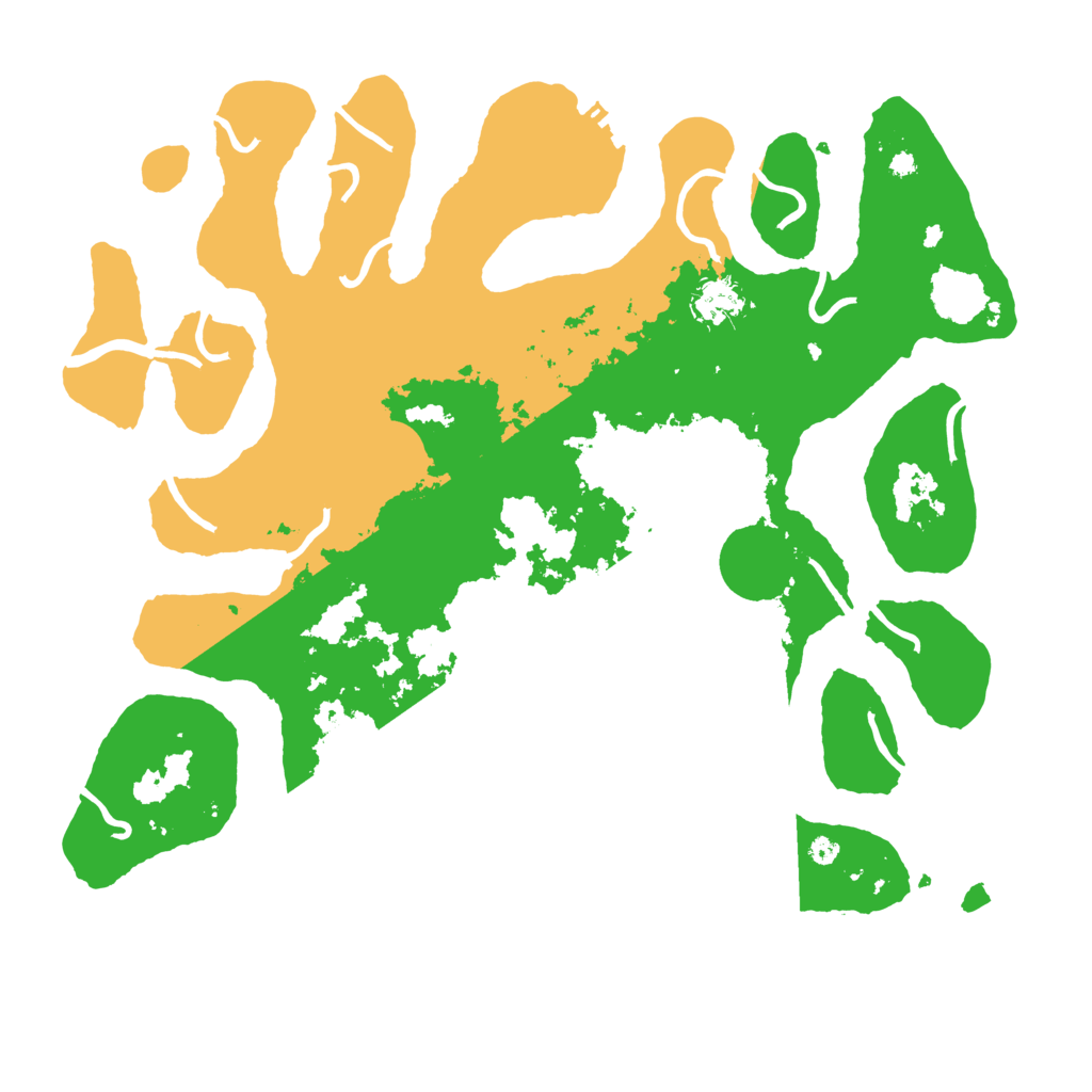 Biome Rust Map: Procedural Map, Size: 4000, Seed: 774918