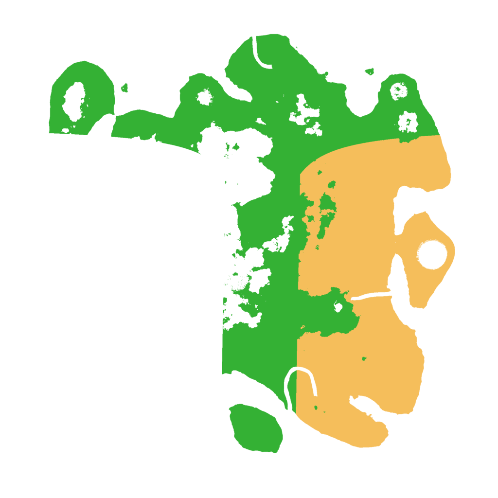 Biome Rust Map: Procedural Map, Size: 3000, Seed: 87648