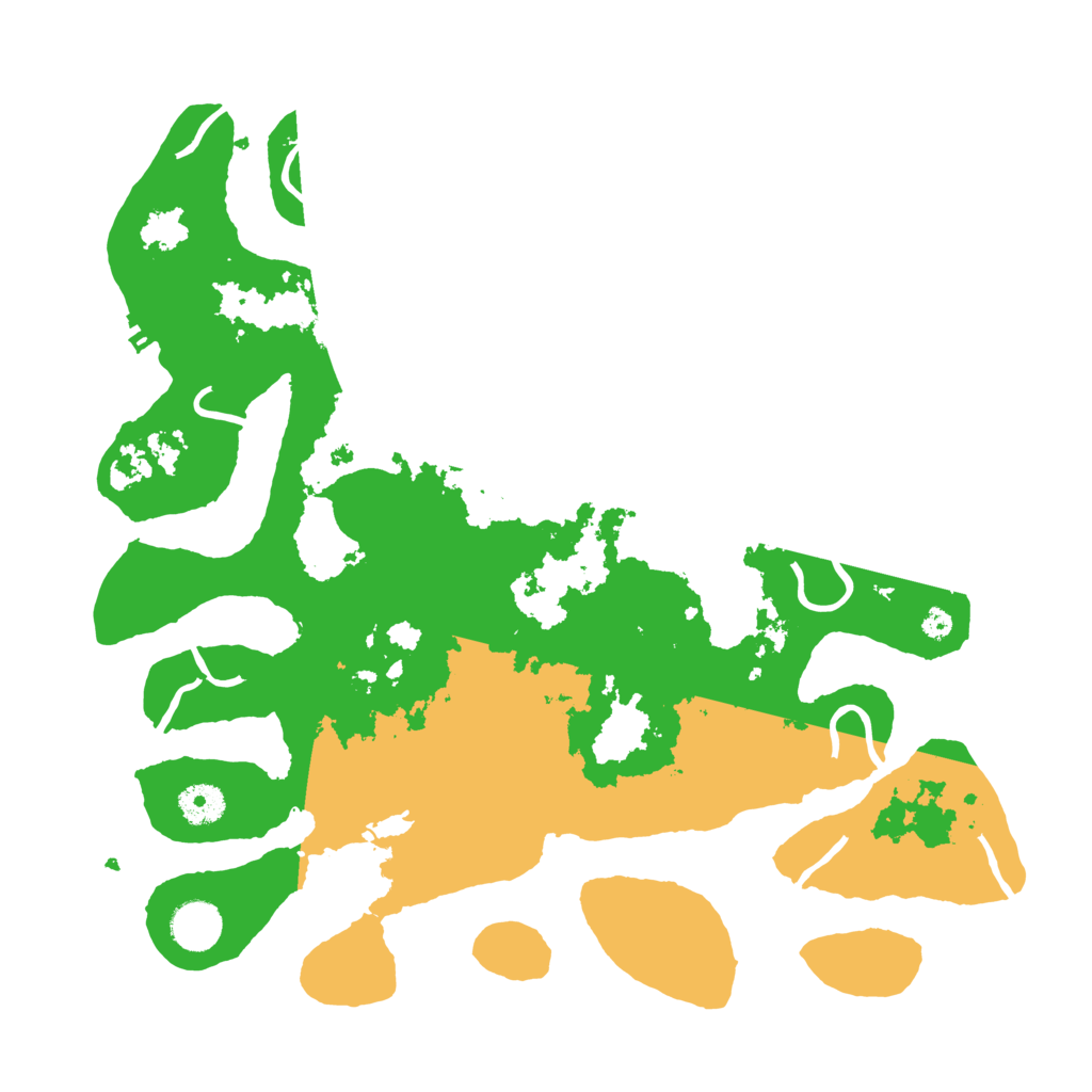 Biome Rust Map: Procedural Map, Size: 3800, Seed: 5466235