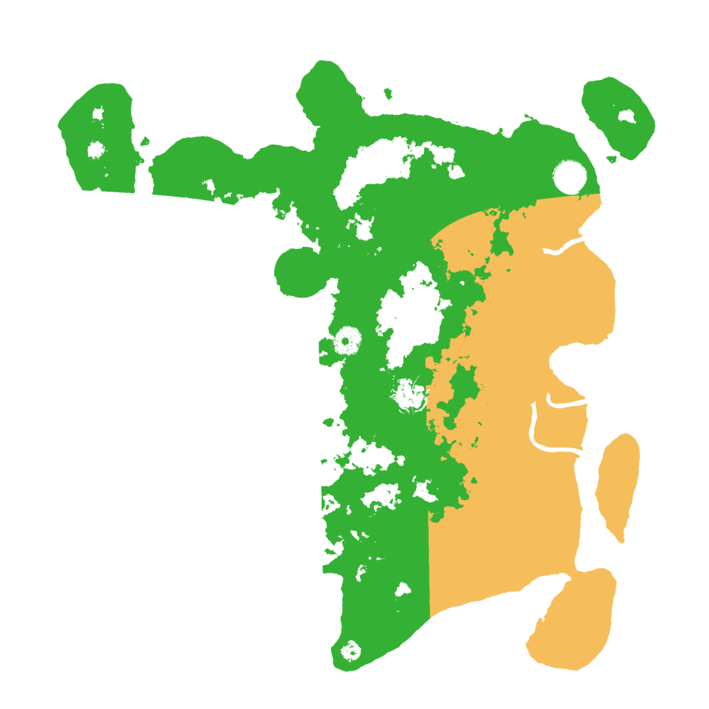 Biome Rust Map: Procedural Map, Size: 3800, Seed: 1322376