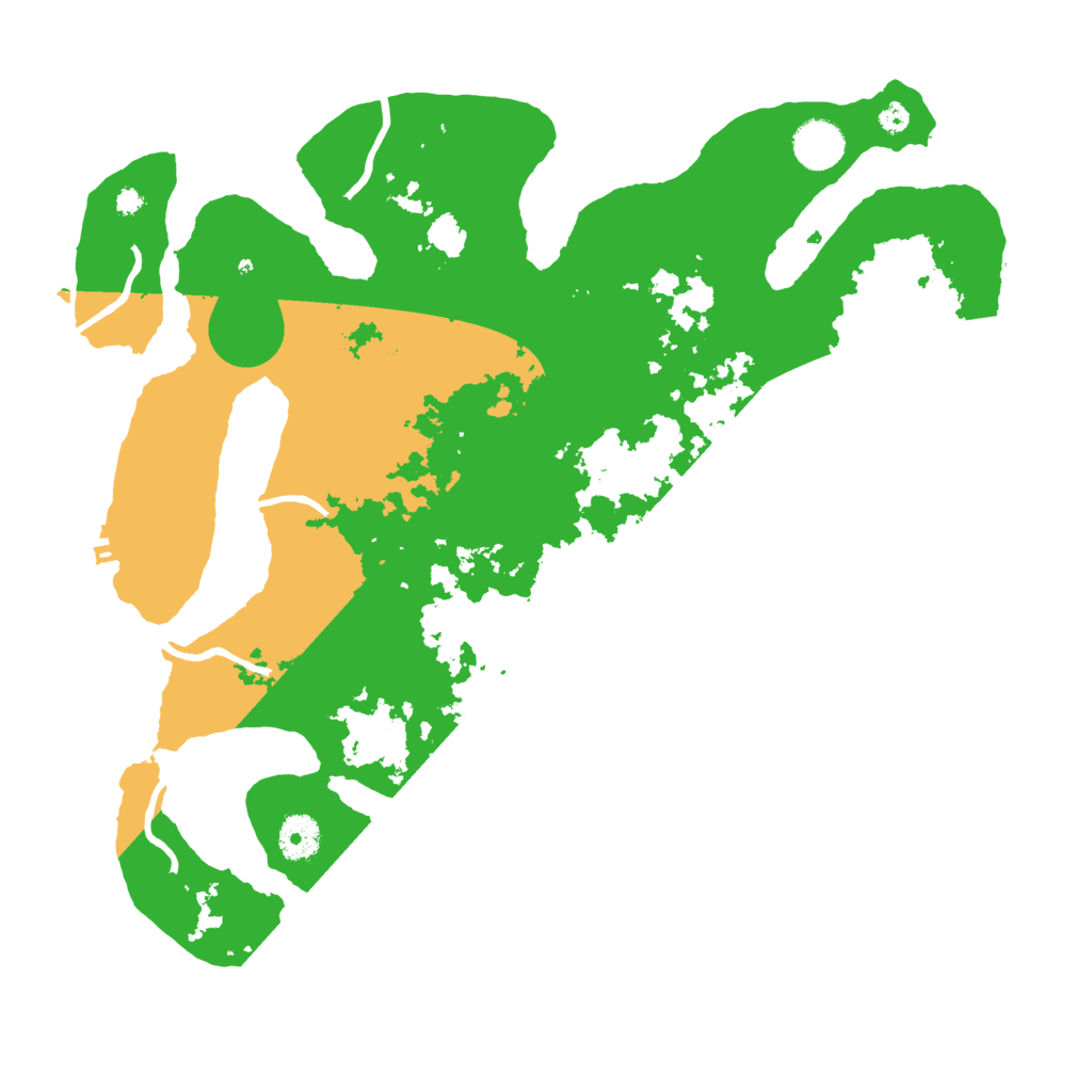 Biome Rust Map: Procedural Map, Size: 3800, Seed: 5582455
