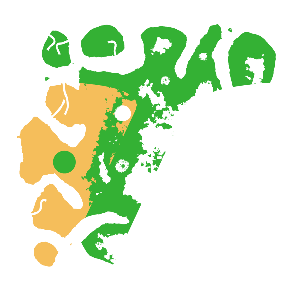 Biome Rust Map: Procedural Map, Size: 3500, Seed: 6274072