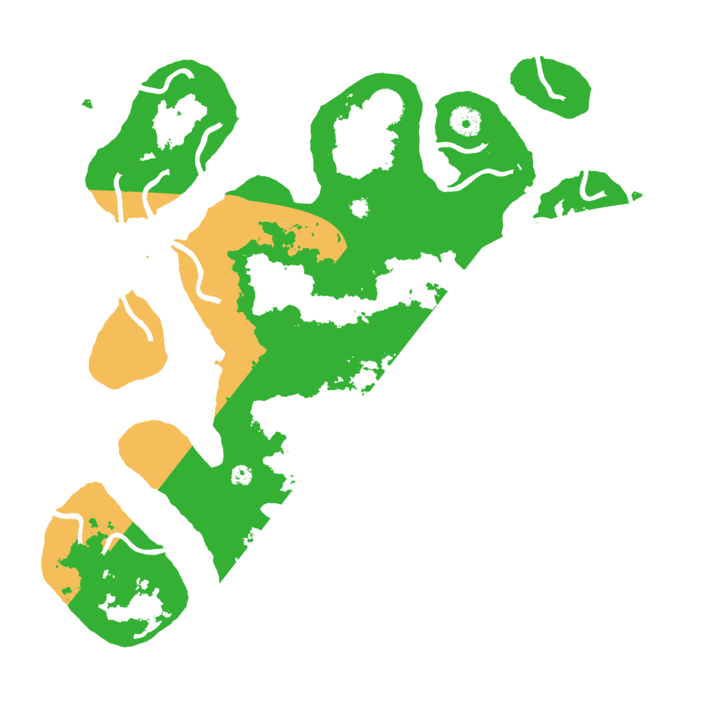 Biome Rust Map: Procedural Map, Size: 3500, Seed: 1362764