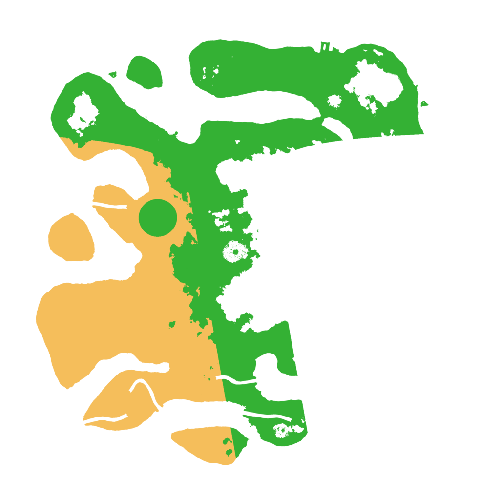 Biome Rust Map: Procedural Map, Size: 3500, Seed: 4870701