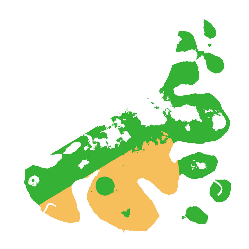 Biome Rust Map: Procedural Map, Size: 3500, Seed: 730647